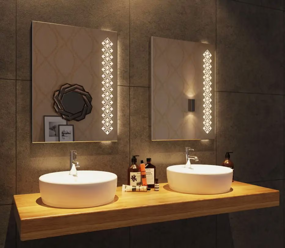 Premium residential bathroom glass work in Kochi