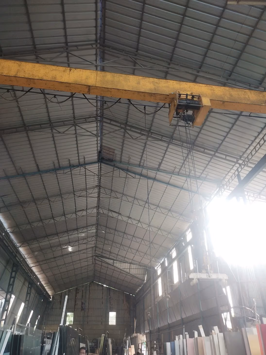 Inside the GlassWorld Kerala glass factory in Kalamassery, Kochi
