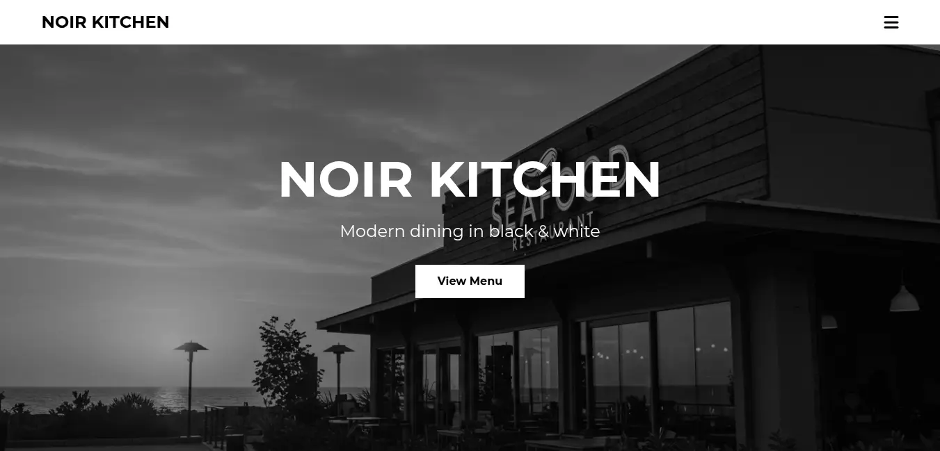 Noir Kitchen